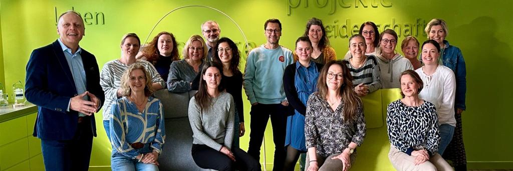 Gruppenbild eines KI-Workshops